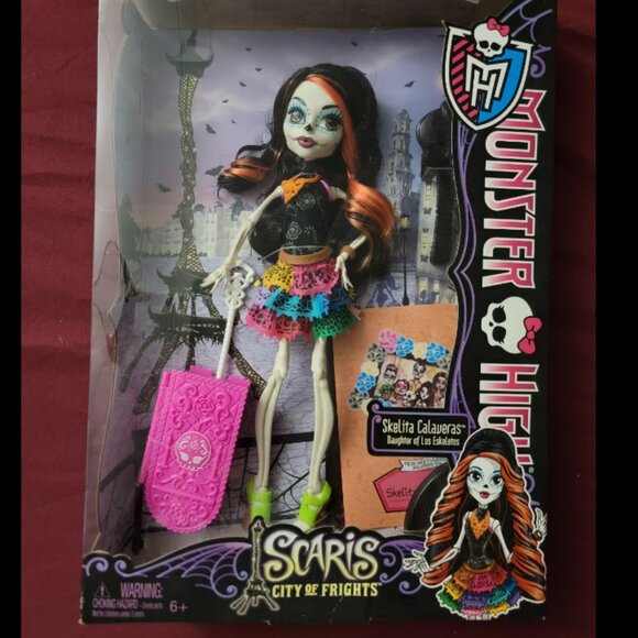 Mattel Monster High Scaris City of Frights Skelita Calaveras